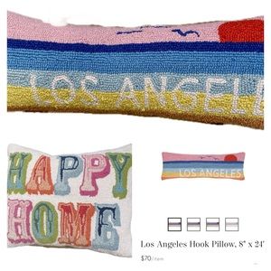 Two Chairish Crochet 🧶 Pillows EUC